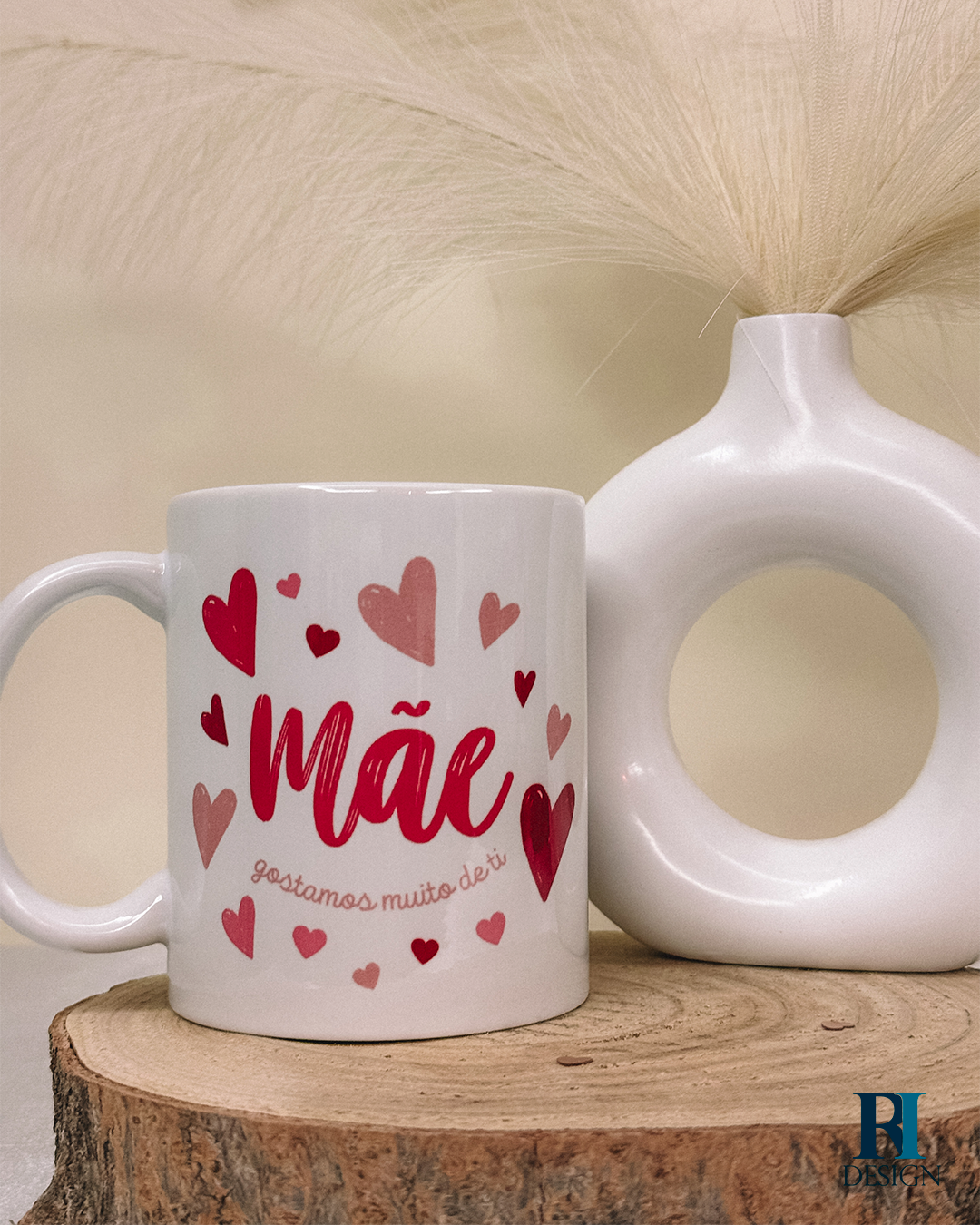 Caneca Dia Mãe modelo 1 - RI Design