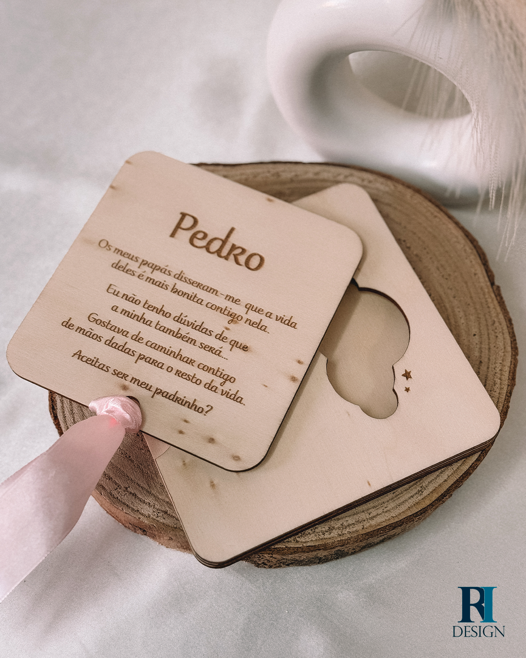 Convite Pedido Padrinho/Madrinha