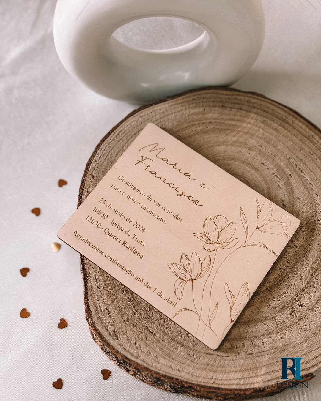 Convite Casamento Modelo 3
