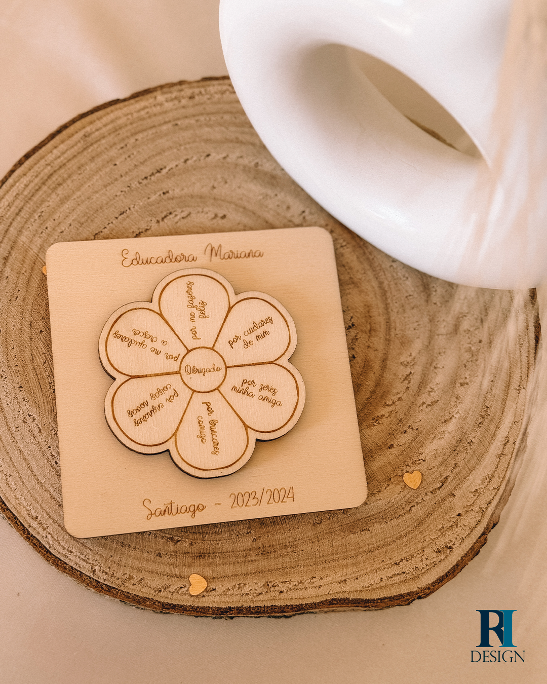 Placa flor