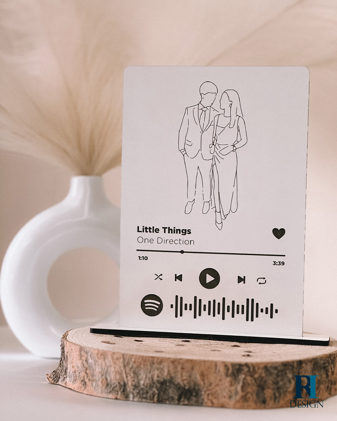 Quadro Spotify contorno foto