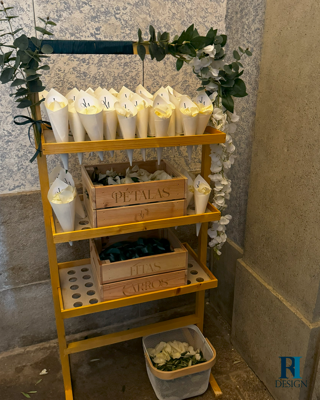 Cones para arroz / pétalas - RI Design
