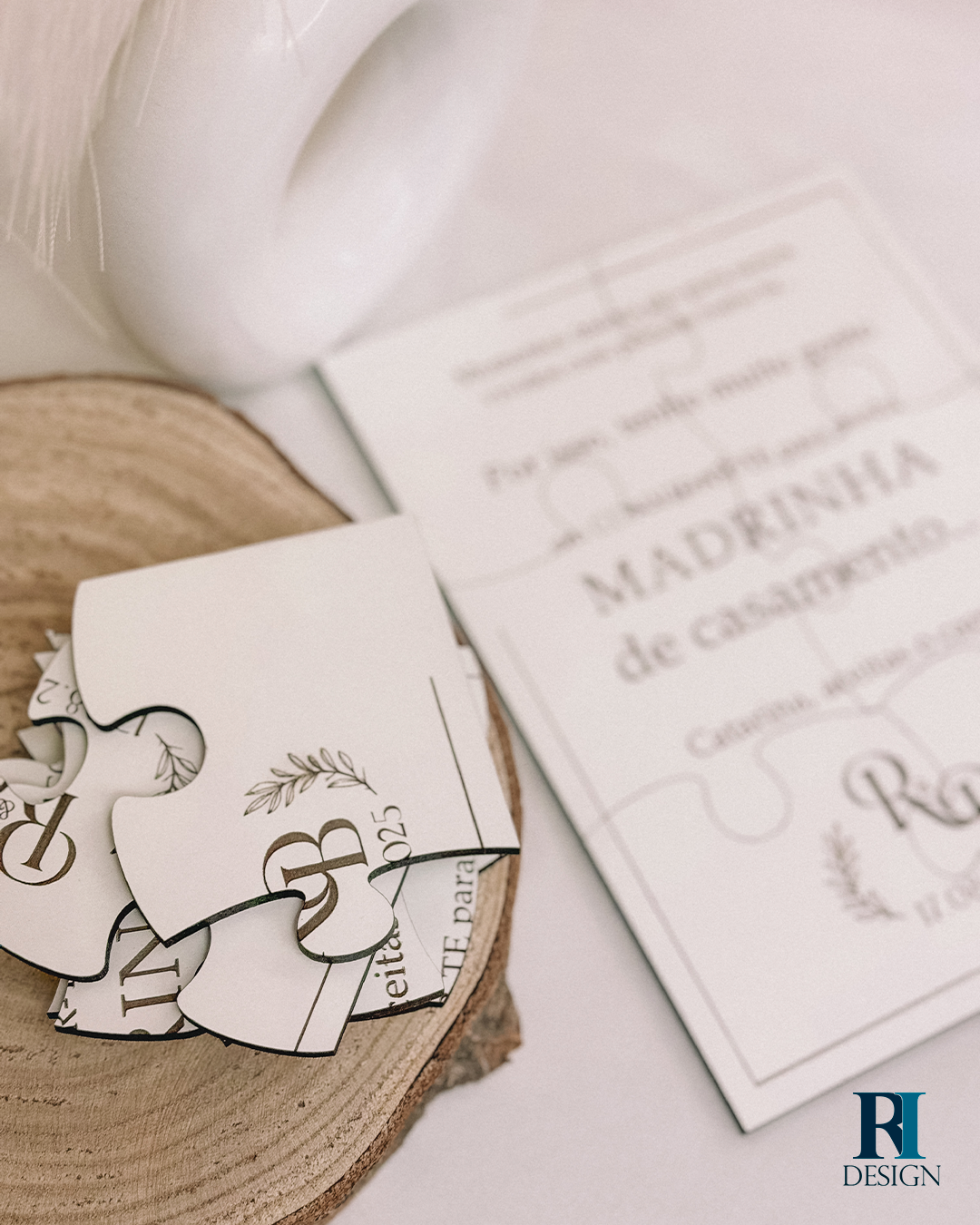 Puzzle Pedido Padrinho - RI Design