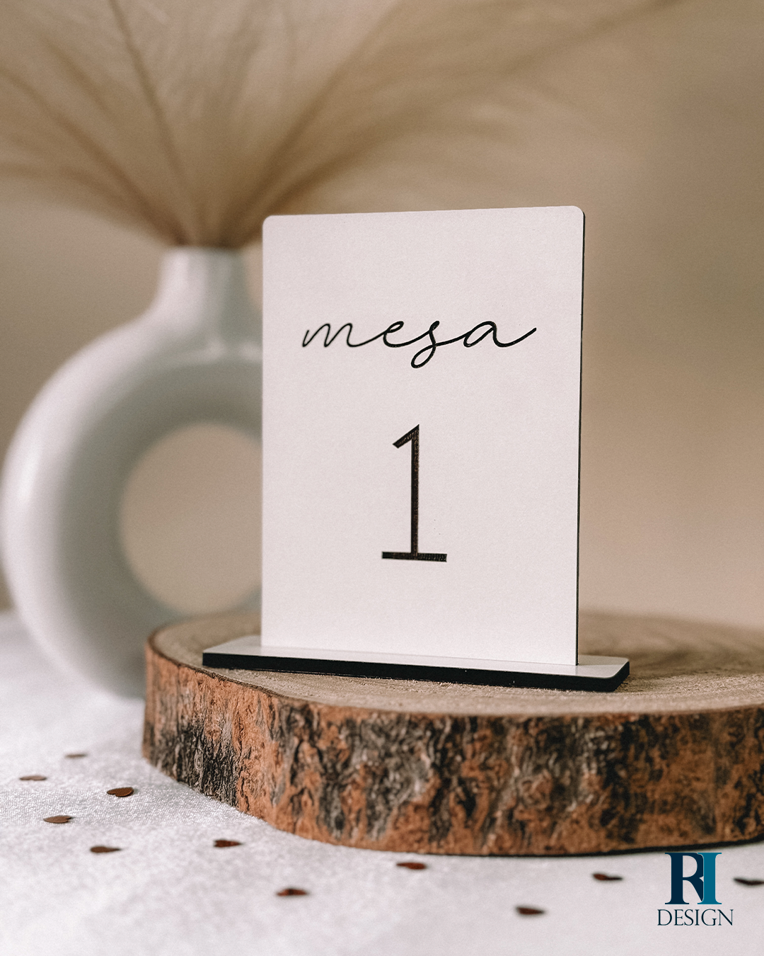 Marcador de Mesa - RI Design