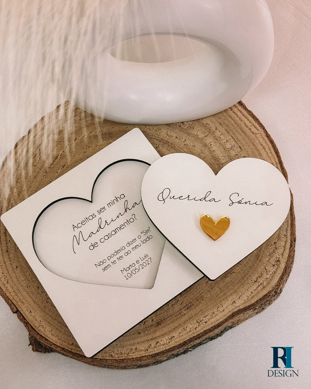 Pedido Padrinho Coração