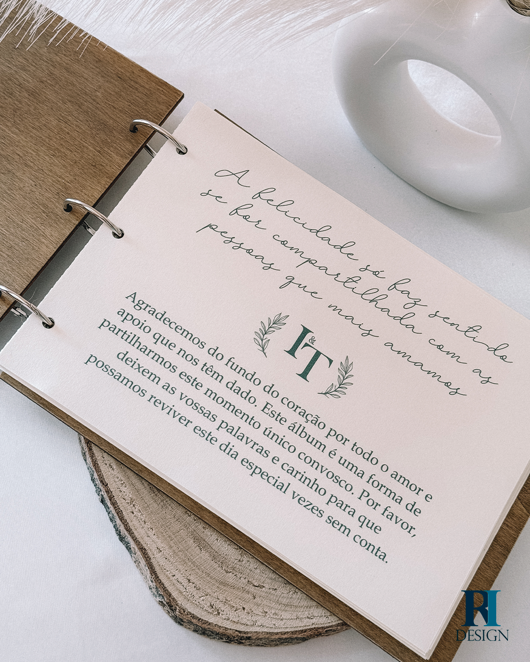 Livro de honra casamento modelo 3