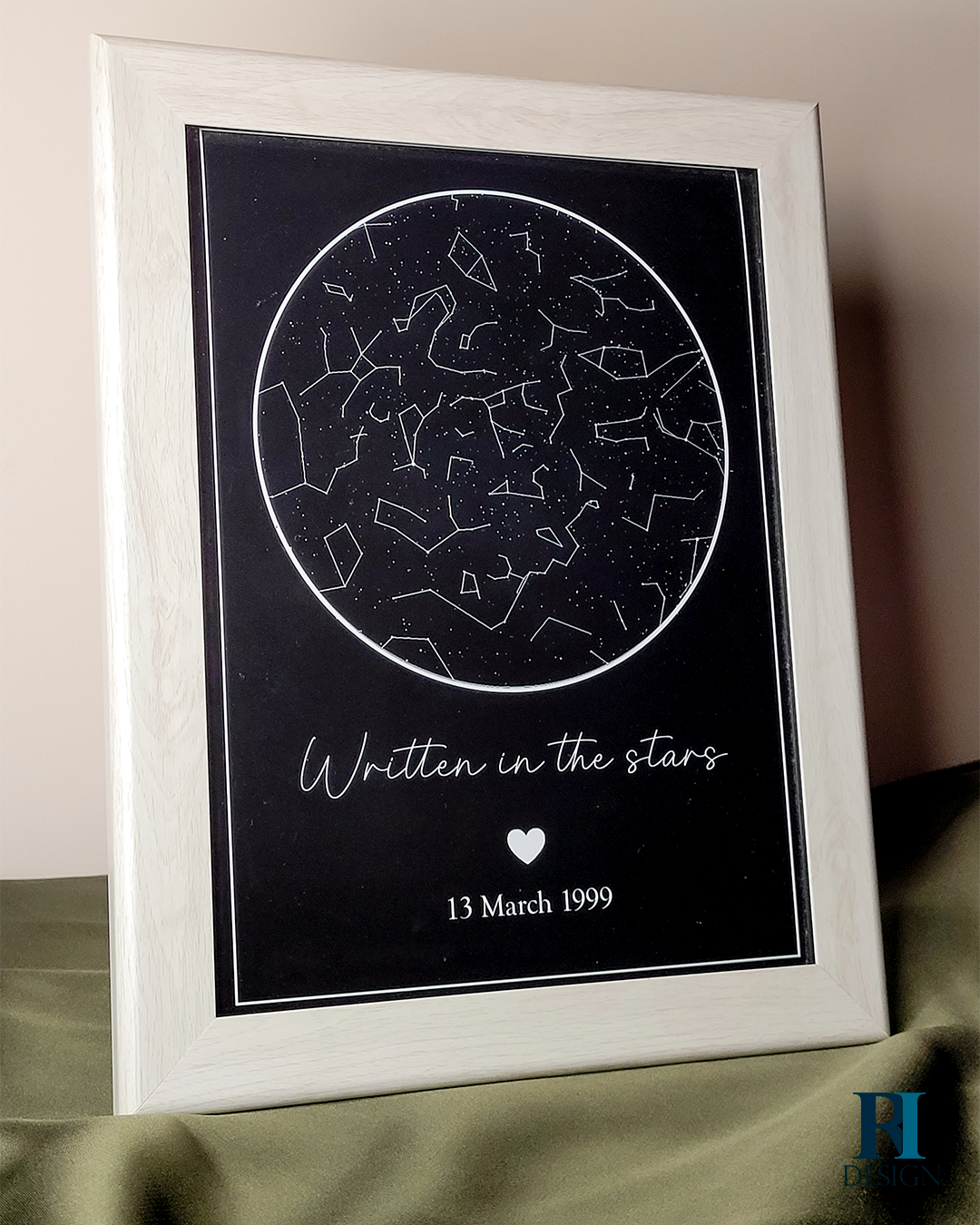 Quadro Mapa das Estrelas - RI Design