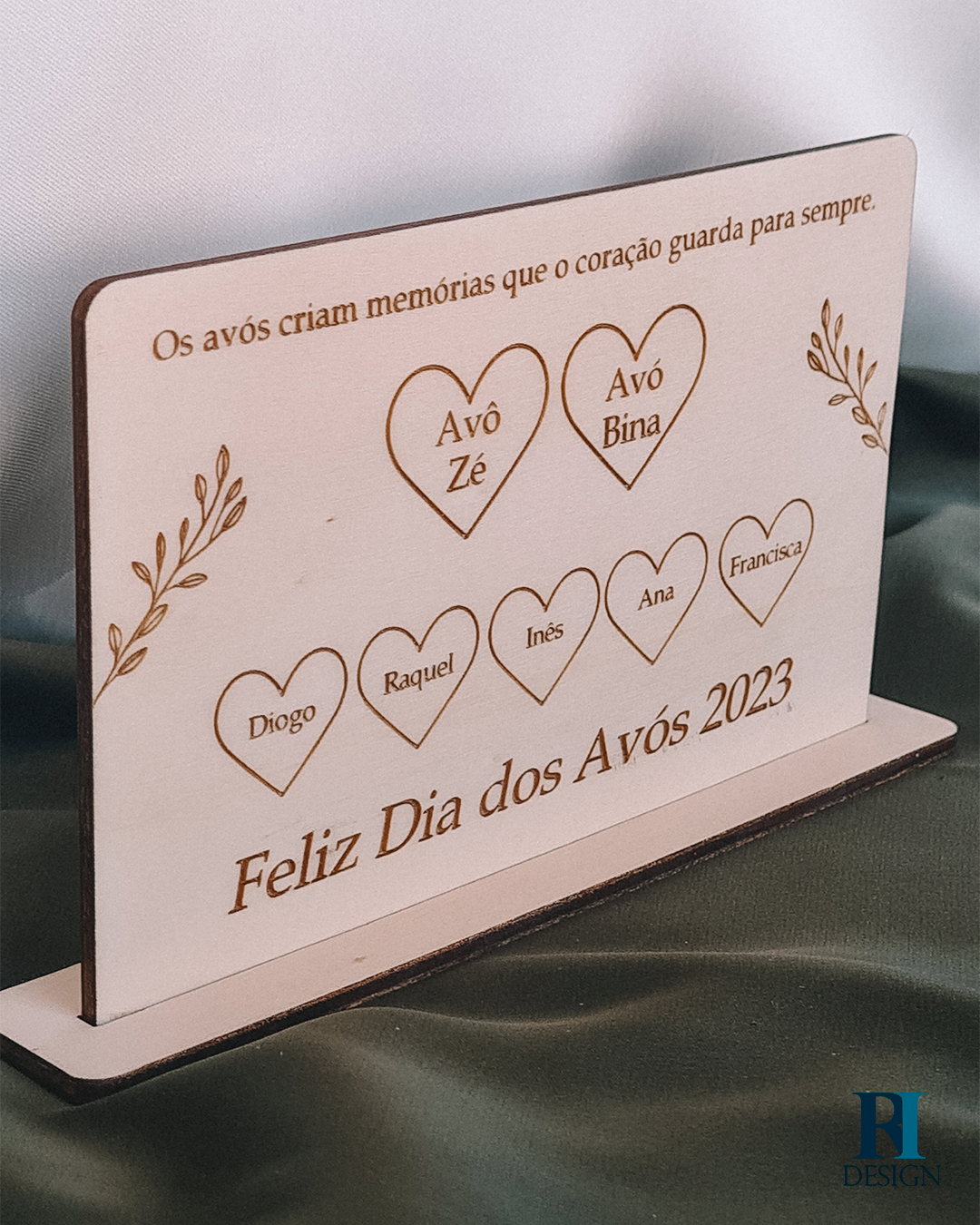 Placa Dia dos Avós