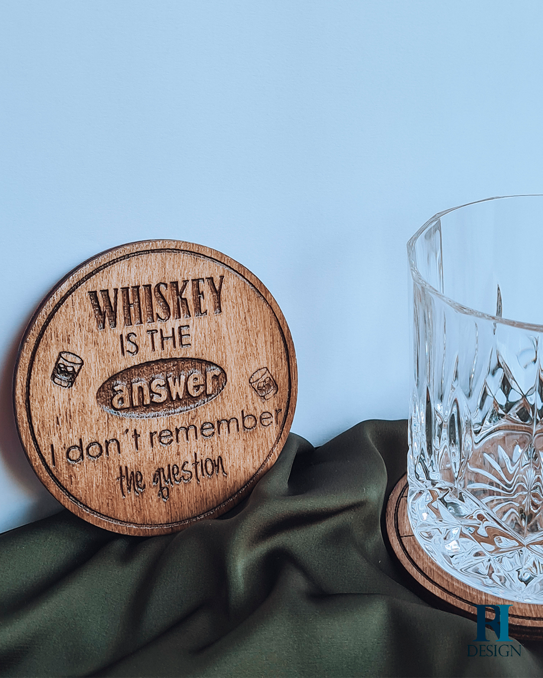 Base de copos whiskey