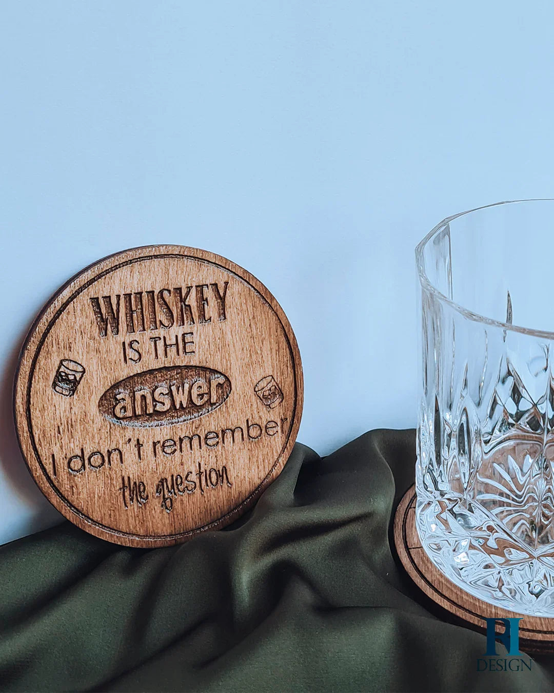 Base de copos whiskey - RI Design