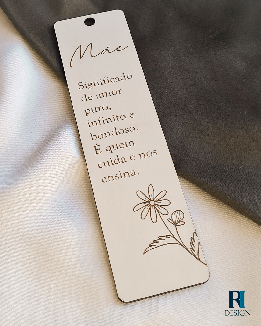 Marcador de Livro Dia da Mãe - RI Design