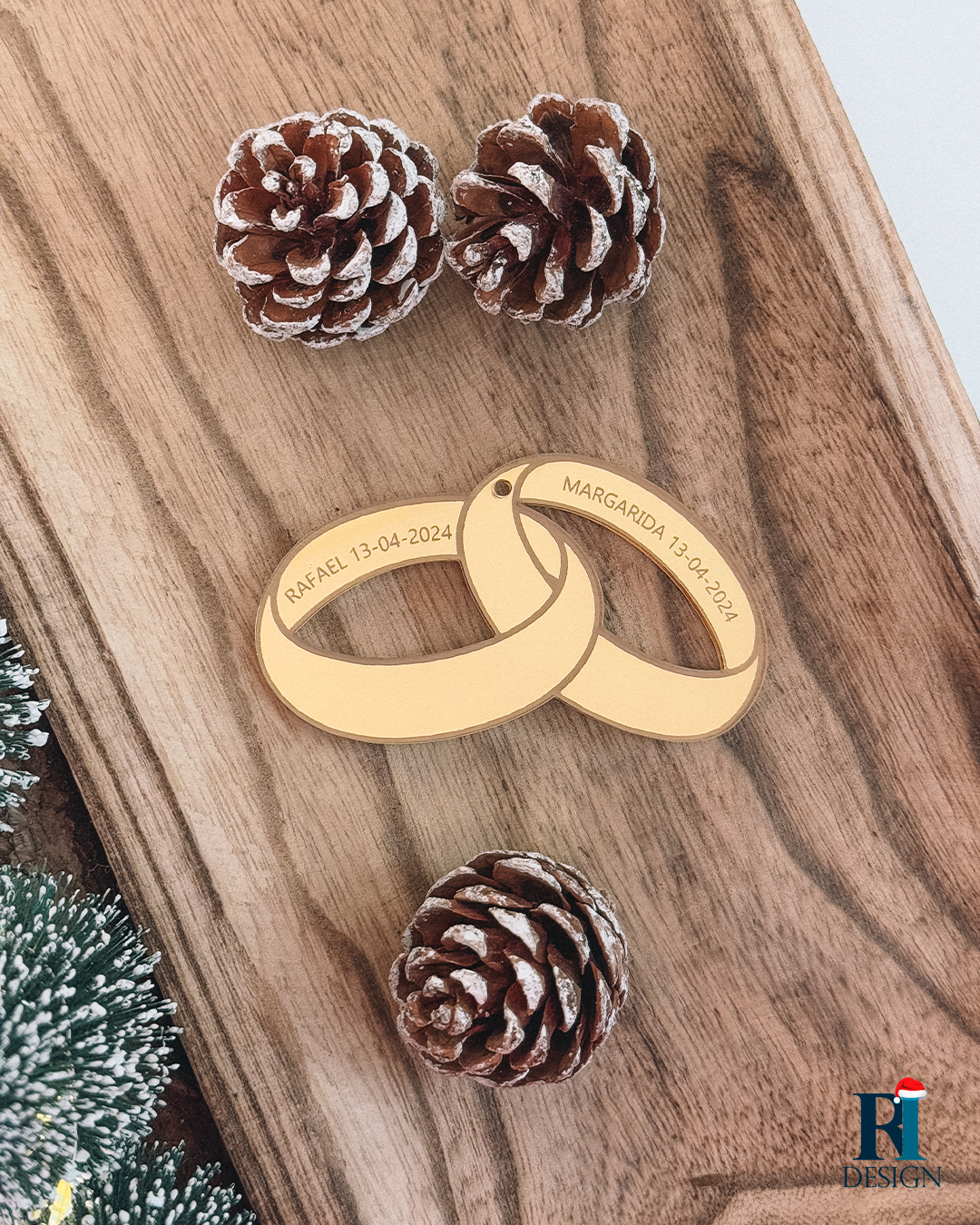 Bola de Natal F16 - RI Design