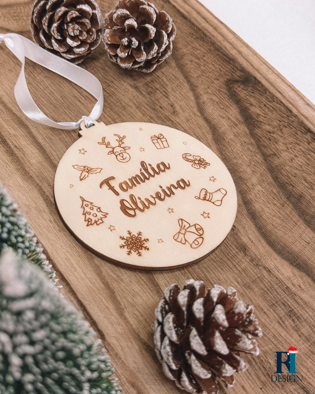 Bola de Natal F3 - RI Design
