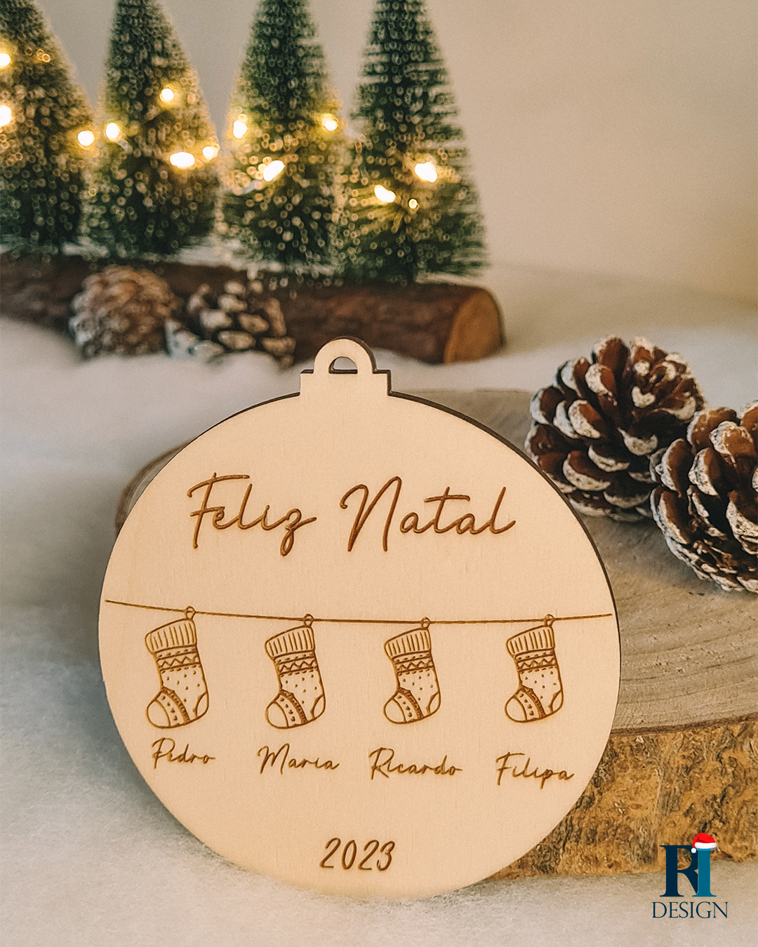 Bola de Natal F4 - RI Design