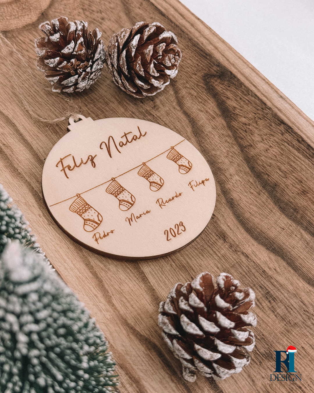 Bola de Natal F4 - RI Design