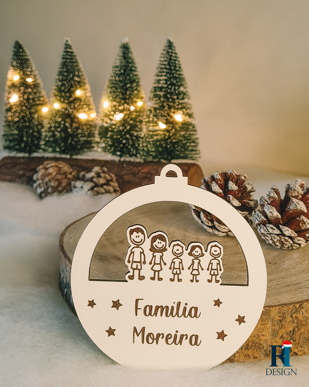 Bola de Natal F6 - RI Design