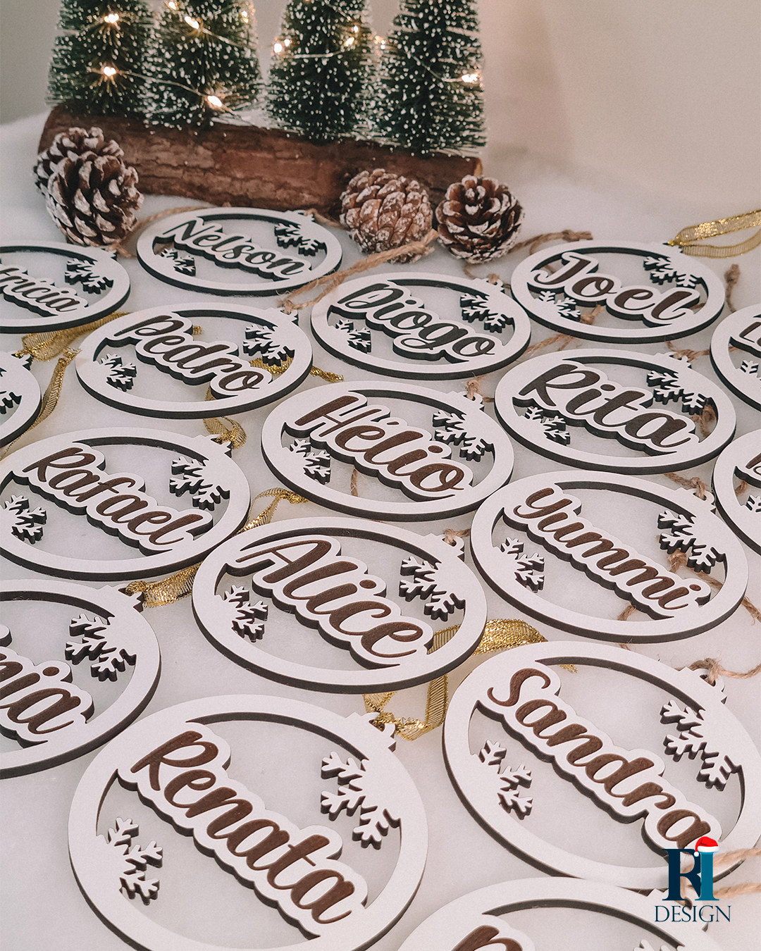 Bola de Natal N7 - RI Design