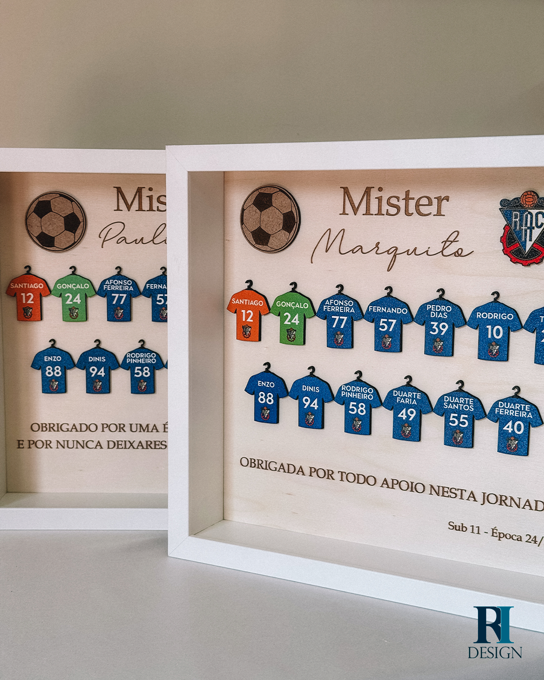 Quadro Treinador c/ moldura - RI Design