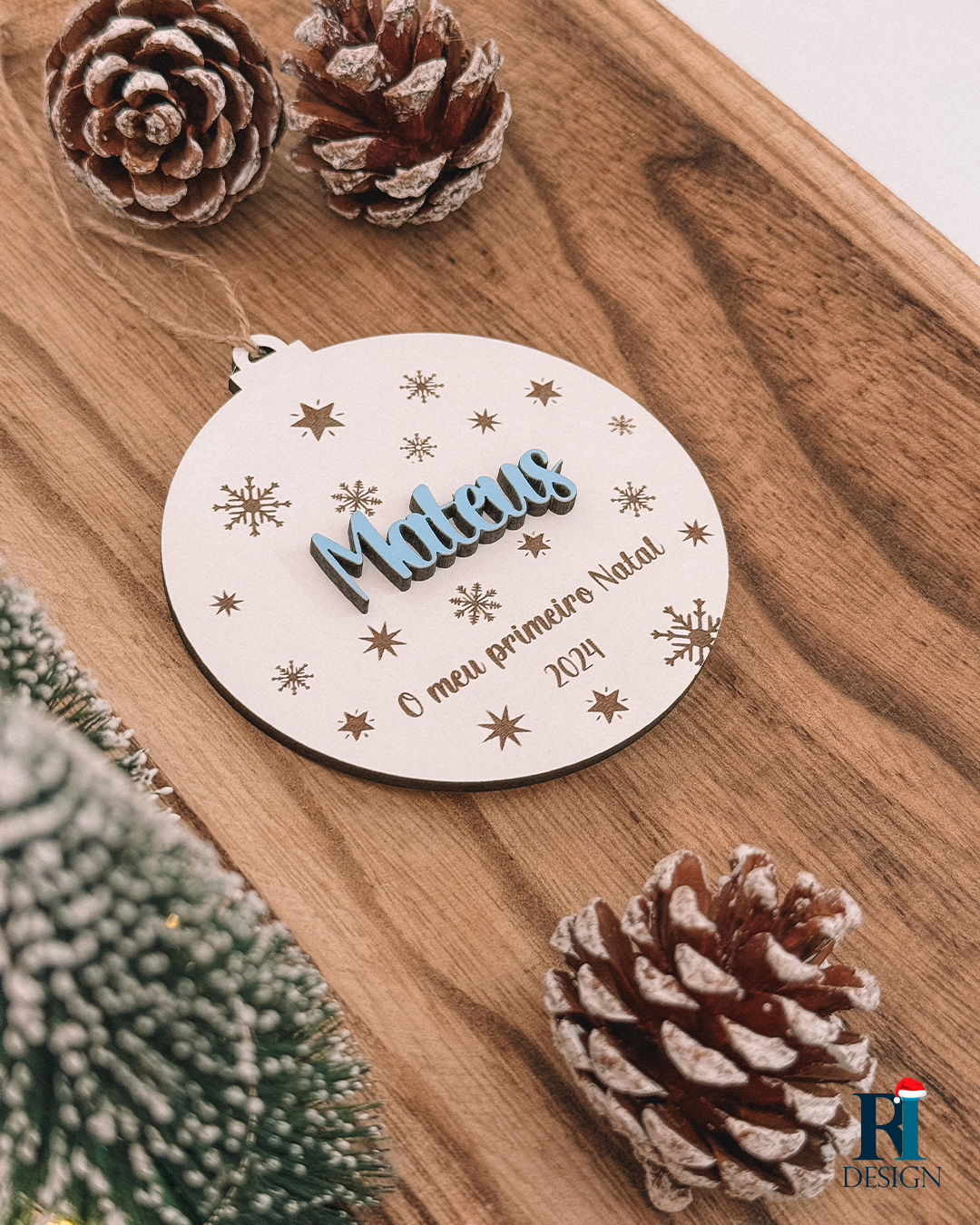 Bola de Natal P1 - RI Design