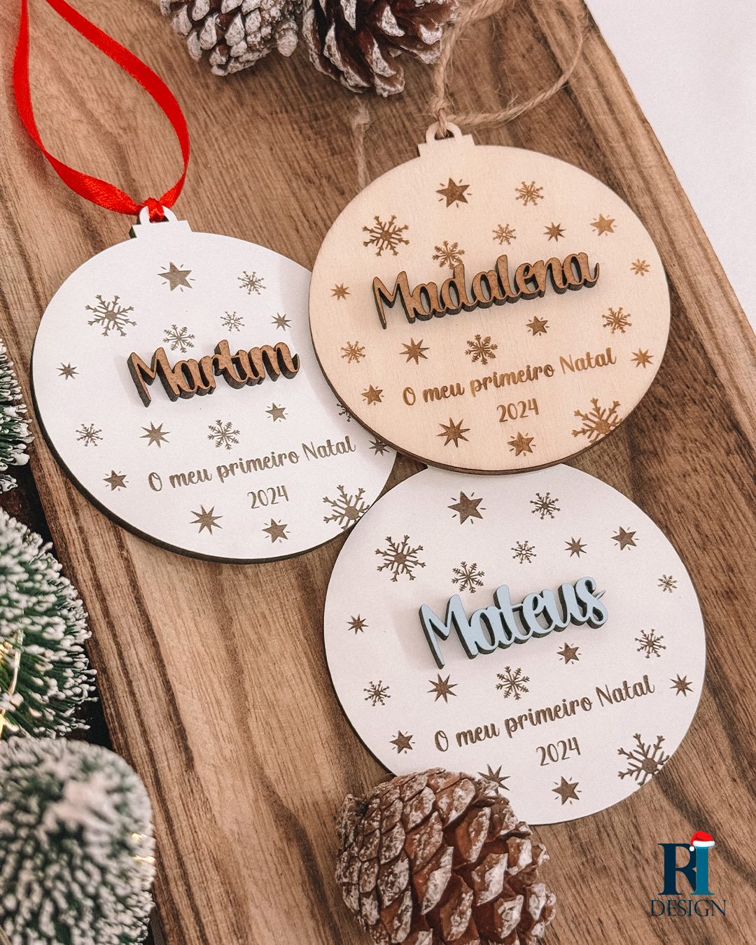 Bola de Natal P1 - RI Design