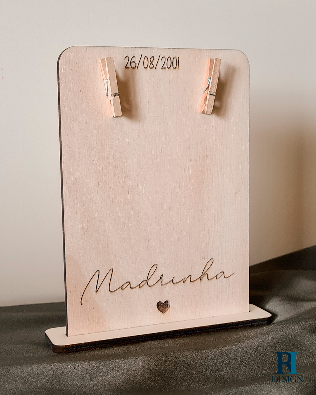 Placa Dia dos Padrinhos - RI Design