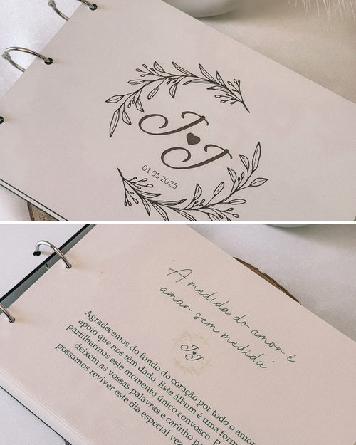 Livro de honra - Casamento