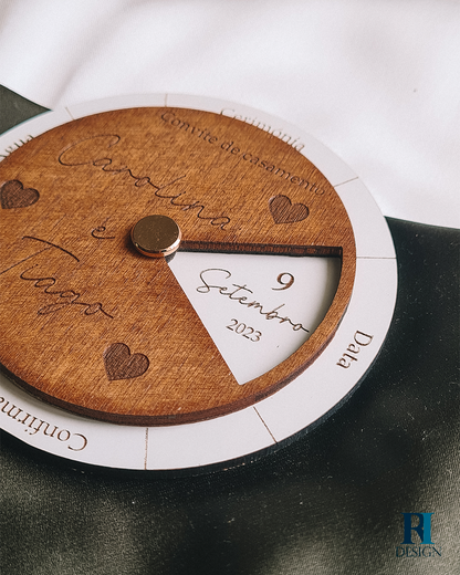 Convite Casamento Modelo 5 - RI Design