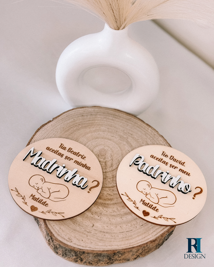 Pedido Padrinho/Madrinha - RI Design