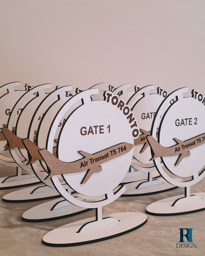 Marcador de Mesa - RI Design