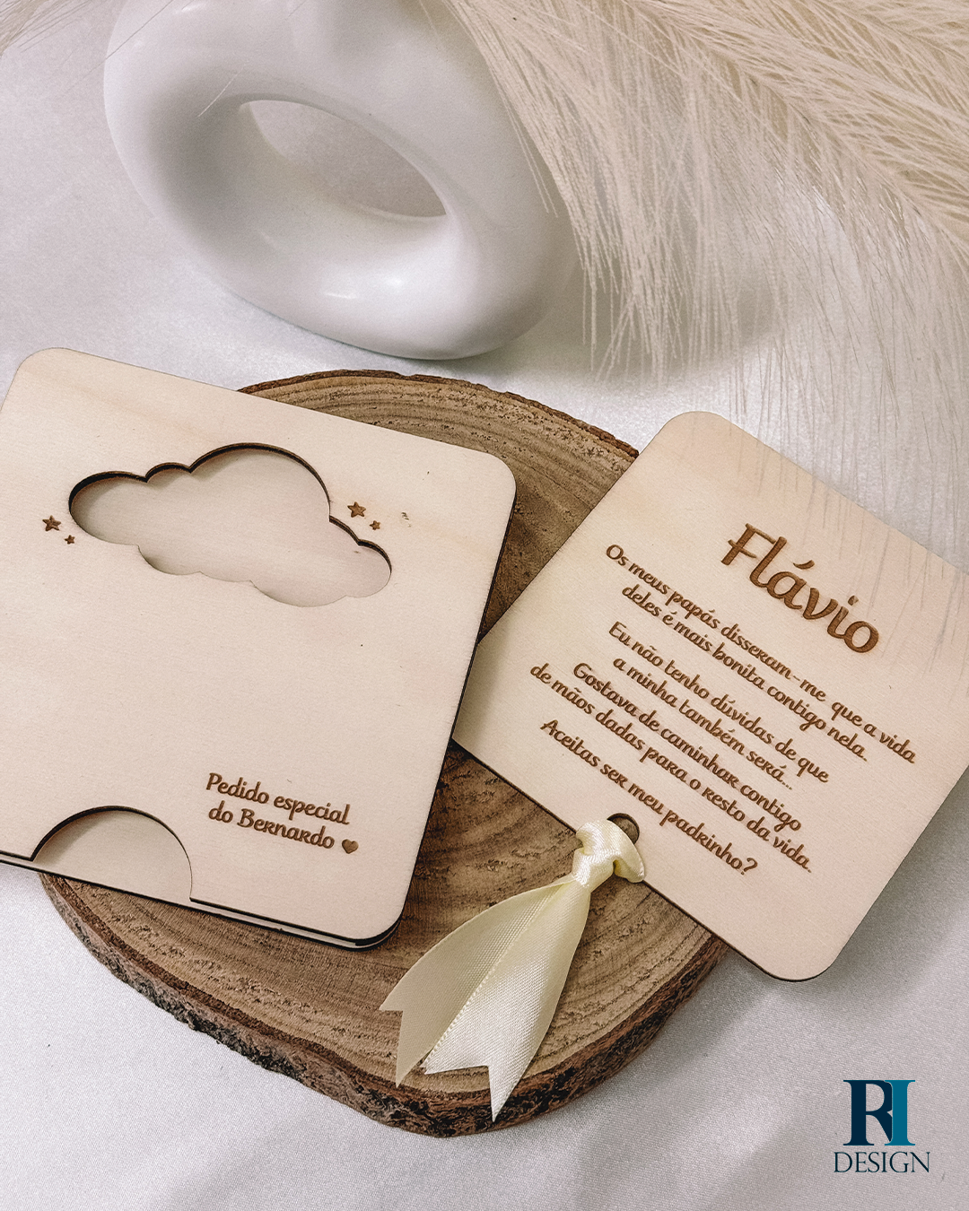 Convite Pedido Padrinho/Madrinha