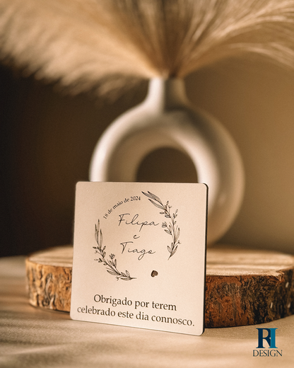Lembrança de Casamento Modelo 1 - RI Design