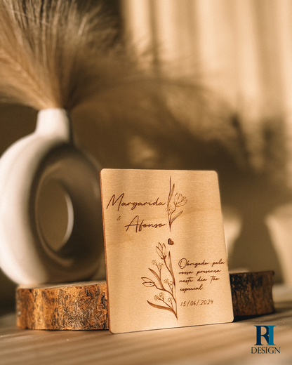 Lembrança de Casamento Modelo 2 - RI Design