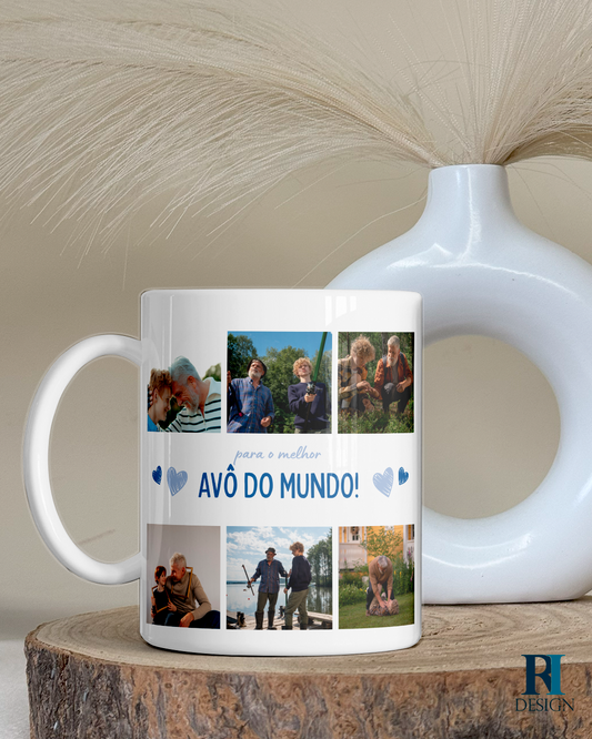 Caneca Dia Avós modelo 1 - RI Design