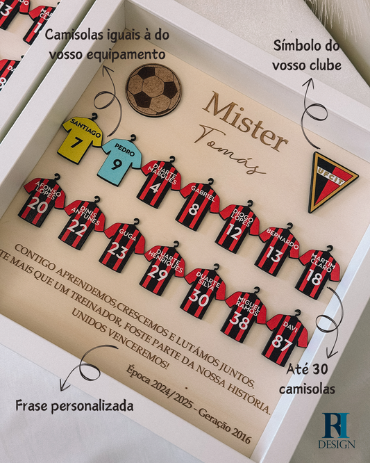 Quadro Treinador c/ moldura