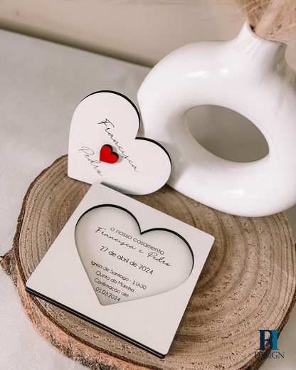 Convite Casamento Modelo 6 - RI Design