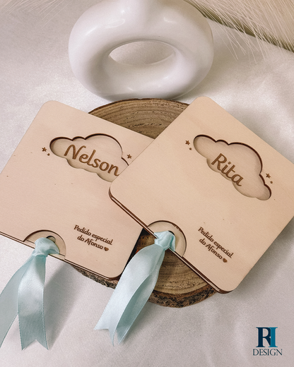 Convite Pedido Padrinho/Madrinha - RI Design