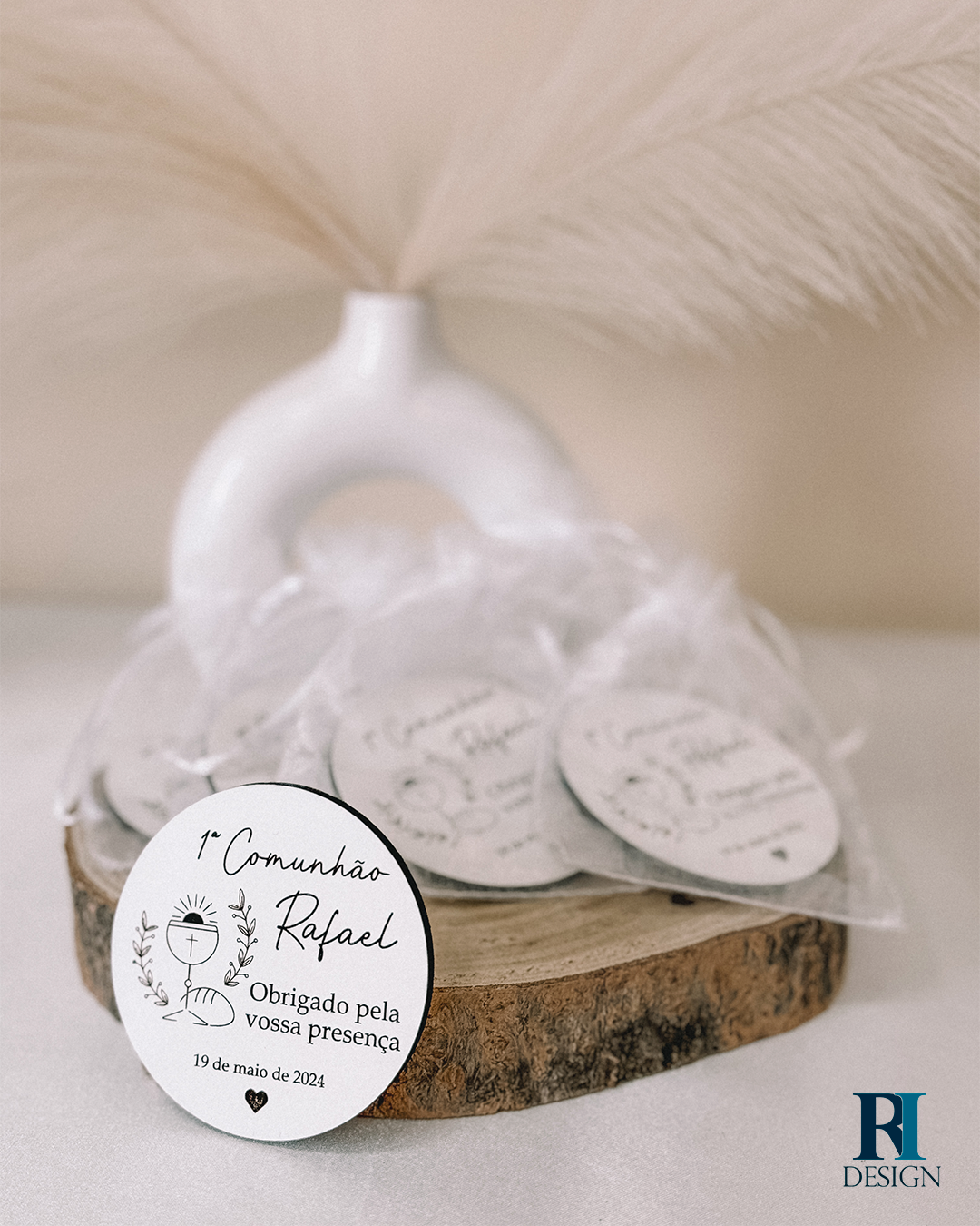 Wooden Christening Souvenir 2