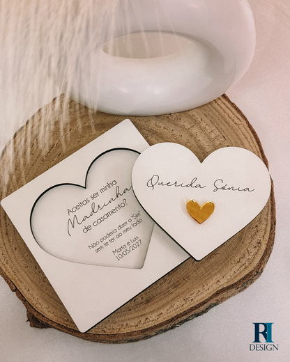 Pedido Padrinho Coração