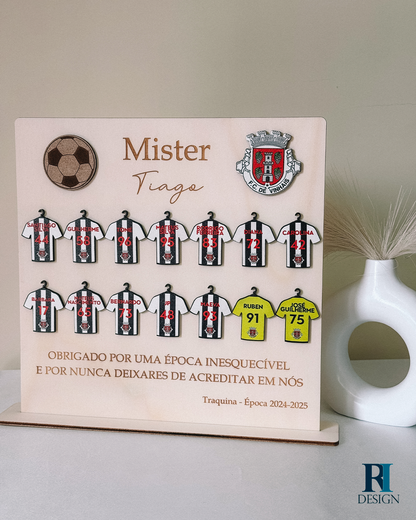 Quadro Treinador c/ base - RI Design