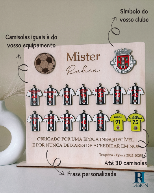 Quadro Treinador c/ base