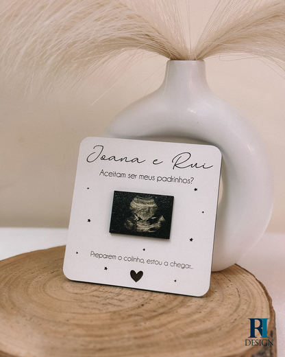 Pedido Padrinho / Madrinha Ecografia