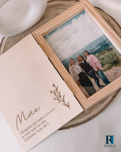 Moldura Livro Dia da Mãe