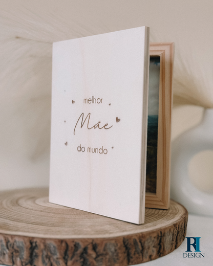 Moldura Livro Dia da Mãe