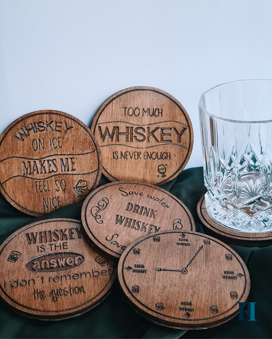 Posavasos para whisky - INDIVIDUAL