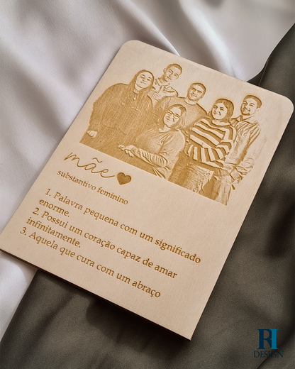 Placa Dia da Mãe - RI Design