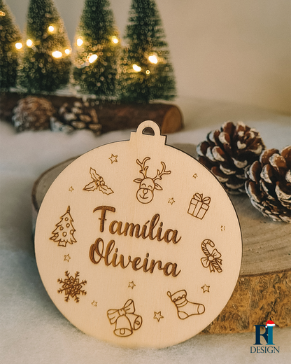 Bola de Natal F3 - RI Design