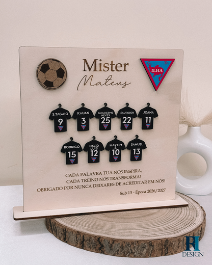 Turma Wooden Sign