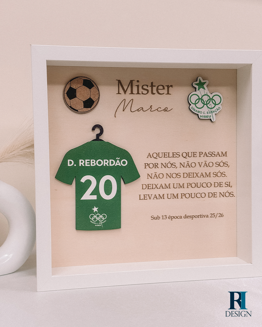 Quadro Treinador c/ moldura